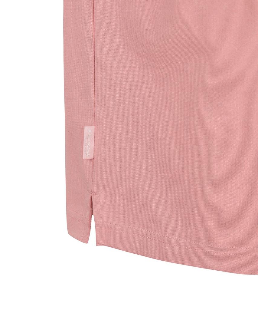 DISCOVERY EXPEDITION Unis Small Lake Graphic Short Sleeve T-Shirt (Peach)