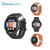 שעון חכם Rainbuvvy KC89 Bluetooth מסך TFT 1.8 אינץ' 360x360 BLE5.3 עמיד במים IP68 צמיד חכם אנדרואיד שיחות Bluetooth שעון ספורט
