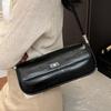 Internet Celebrity Versatile Korean Bag Women 2025 New Summer Simple Casual Shoulder Bag Senior Sense Baguette Armpit Bag