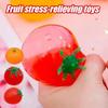 Squishy Tomato Water Polo Toy Soft Squeeze Stress Relief Ball Sensory Fidget Toy For Kids Adults Autism Anxiety Relief Gift