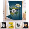 Ebay Blankets Sports Football Flannel Blankets European And American Sizes