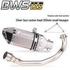 Exhaust Pipe Mod Kit for 1st-3rd Gen Cygnus BWS125 Moped