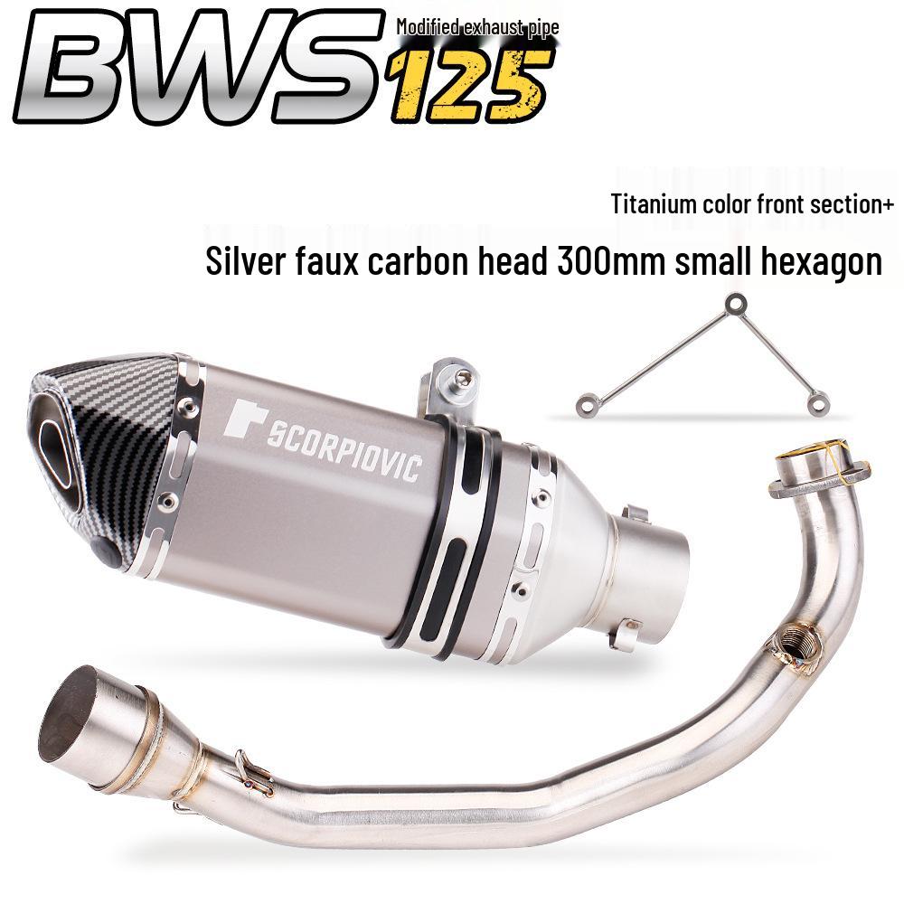 Exhaust Pipe Mod Kit for 1st-3rd Gen Cygnus BWS125 Moped