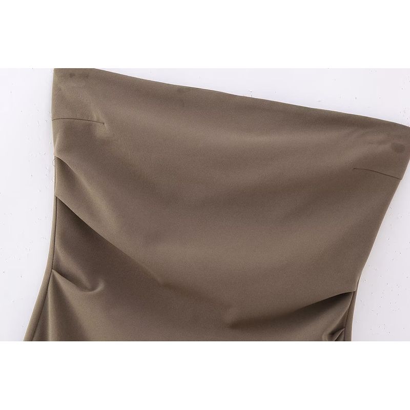 Fashion Style Summer New Fashion Women's Clothing Silm All-Matching Tube Top Dress Short Skirt 4661358 717