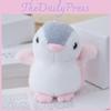 Charming Fluffy Penguin Plush Keychain Cozy Pp Cotton Filled Collectible Gift