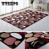 Simple Living Room Home Mat Modern Coral Velvet Carpet Ložnice Koberec u postele