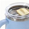 450ml Isolierter Reisebecher Kaffeebecher Isolierter Wasserbecher Versiegelter Auslaufsicherer Wasserbecher Tee Milch Heiße Schokolade Kaffeetasse