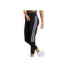 adidas 3-Stripes Ribbed 7/8 Tights Women Tights Black White GL0578