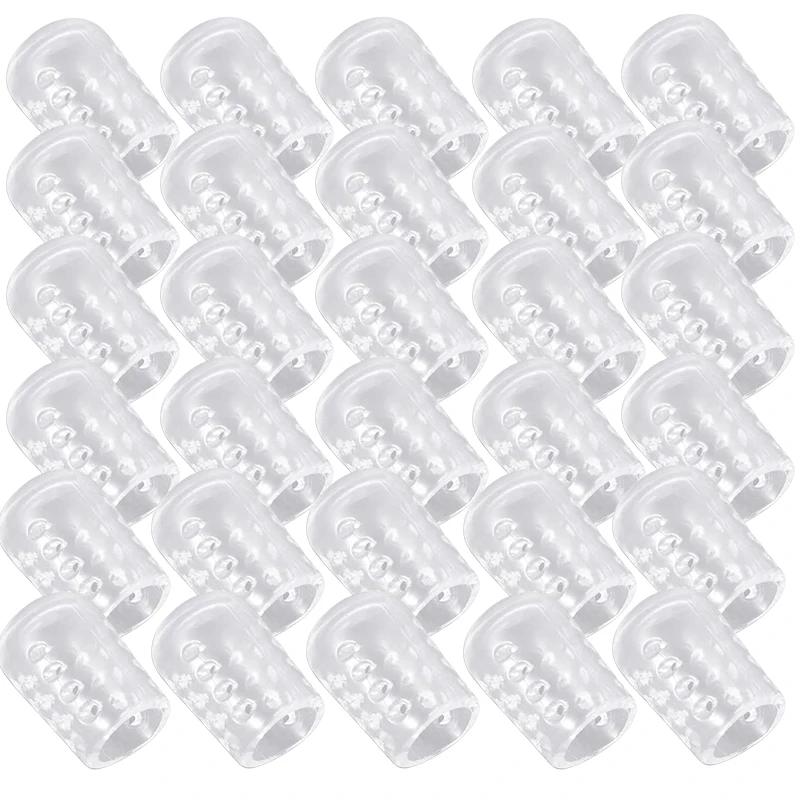 

5-30 шт. Прозрачные силиконовые накладки на пальцы ног Женские Гелевые Протекторы для мизинцев Трубка Уход за ногами Напальчники Эластичность Предотвращает образование мозолей 30PCS