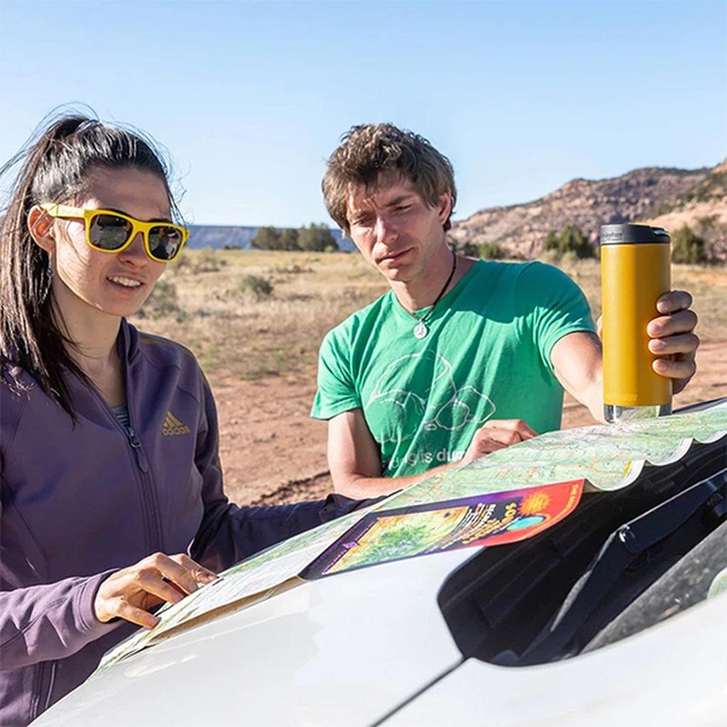 Klean Kanteen TK Wide Mug with Cafe Cap, Black, 16oz (473ml), 1008352