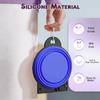 2-In-1 Collapsible Pet Bowls Dual Food And Water Bowls Flip Over Portable Dog Cat Pet Travel Feeder Bowl For Walking Camping