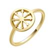 Bague Étoile du Chaos Bague Étoile Magique Roue du Chaos Bijoux Acier Inoxydable Simple Accessoires pour Femmes