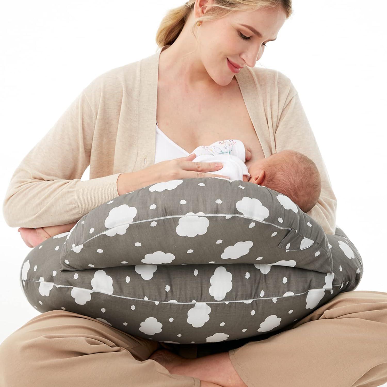 Breastfeeding Pillow Maternity Pillow Baby Pillow Children s Head Study Pillow Removable and Washable Multi Functional Pillow