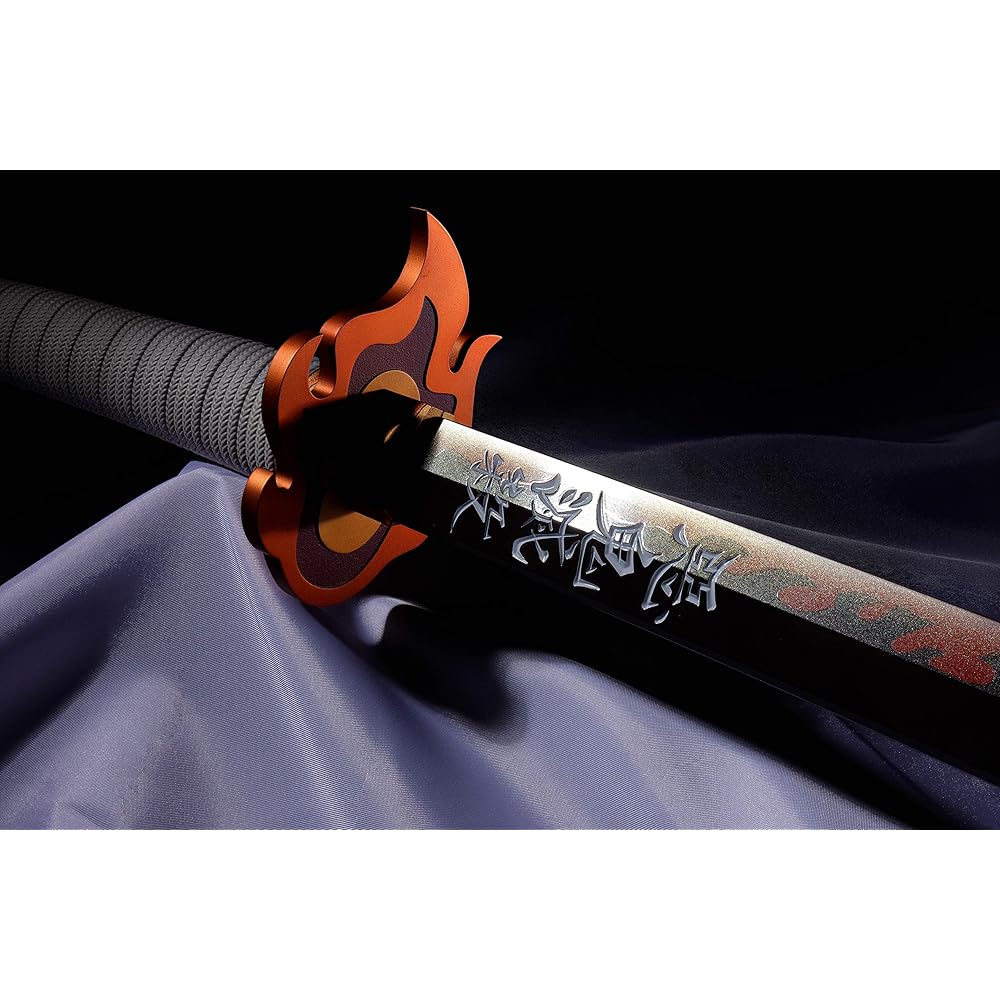 Tamashi Nations Bandai Spirits Demon Slayer Nichirin Sword Kyojuro Rengoku Collectible Prop Replica