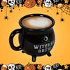 1 unidad, Taza de café Witch Brew, 350ml/ 11.8oz Taza de café de cerámica, Tazas de agua, Vajilla para bebidas de verano invierno, Regalos de cumpleaños, Regalo de Halloween