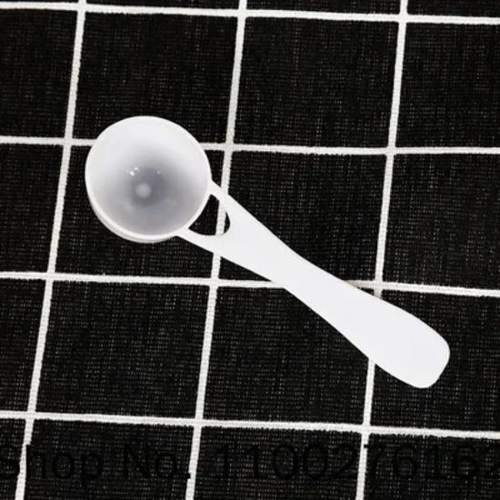 100pcs Small Spoon 1 4 5 10g Wholesale Plastic Spoon Round Spoon Practical Measuring Spoon