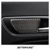 Pour Mercedes Benz Classe A CLA C117 GLA W176 X156 Fibre de Carbone Panneau de Réglage de Siège Garniture Autocollants Intérieur Voiture Tuning Accessoires