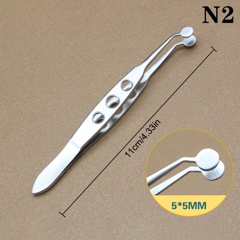 

Пинцет для век Щипцы для мейбомиевых желез Женский зажим для ресниц Компрессор из нержавеющей стали Металлический экспрессор Удлинитель для макияжа Точный