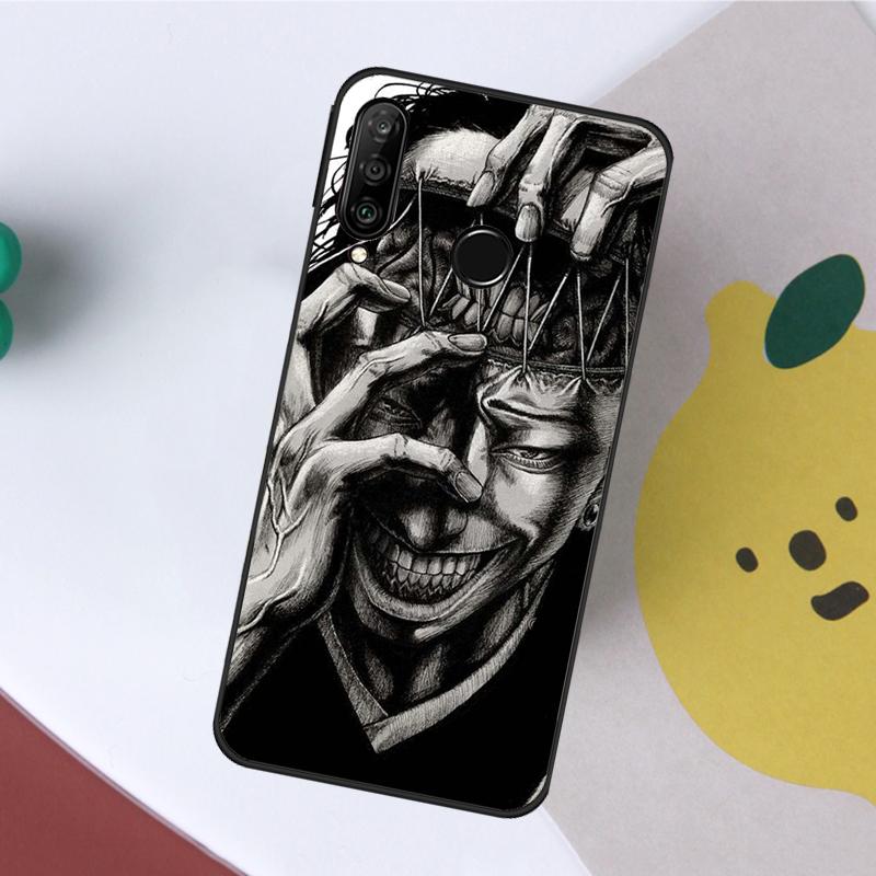 Horror Manga Style For Huawei Nova 5T 9 10 SE 7i 8i 11i 12i Y60 Y61 Y70 Y72 Y73 Y90 Y91 P20 P40 P30 Lite Case