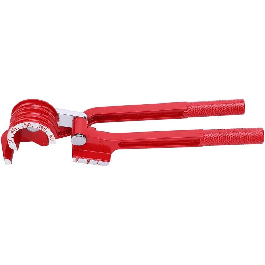 Rohrbieger, 180° Rohrbieger 3-Nuten 1/4'' 5/16'' 3/8'' Handheld Schlauchbieger Aluminium Kupferrohr Biege-Winkelwerkzeug