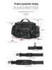 Wasserdichte Multifunktionale Angeltasche: Köder, Rute, Ausrüstung, Taille, Umhängetasche, Einzelschulter