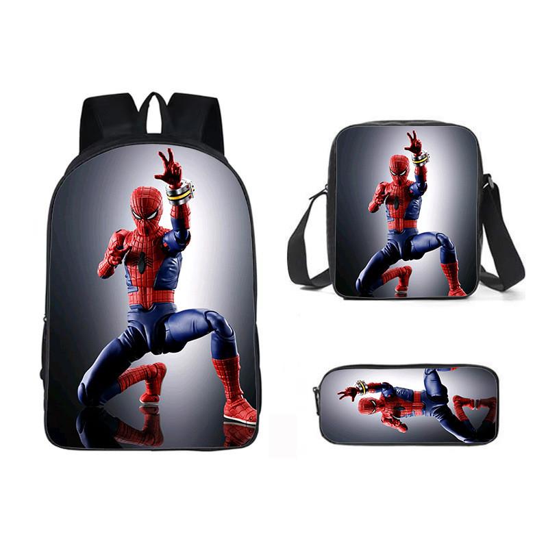 Backpack Piece Three Set Waterresistant Material Kids For