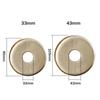 New Wall Flange Flange Cover Faucet Decorative Cover Faucet Accessories Pipe Wall Covers Faucet Decor