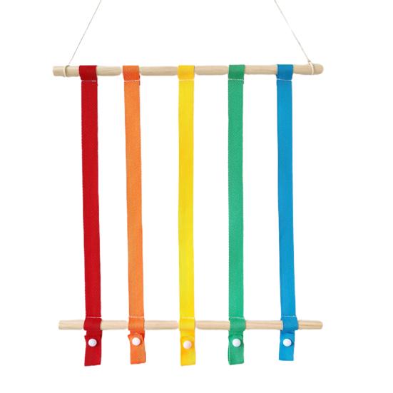 

Изысканный подвесной дизайн, полезный большой объем, декоративный органайзер для хранения повязок на голову, держатель повязки на голову