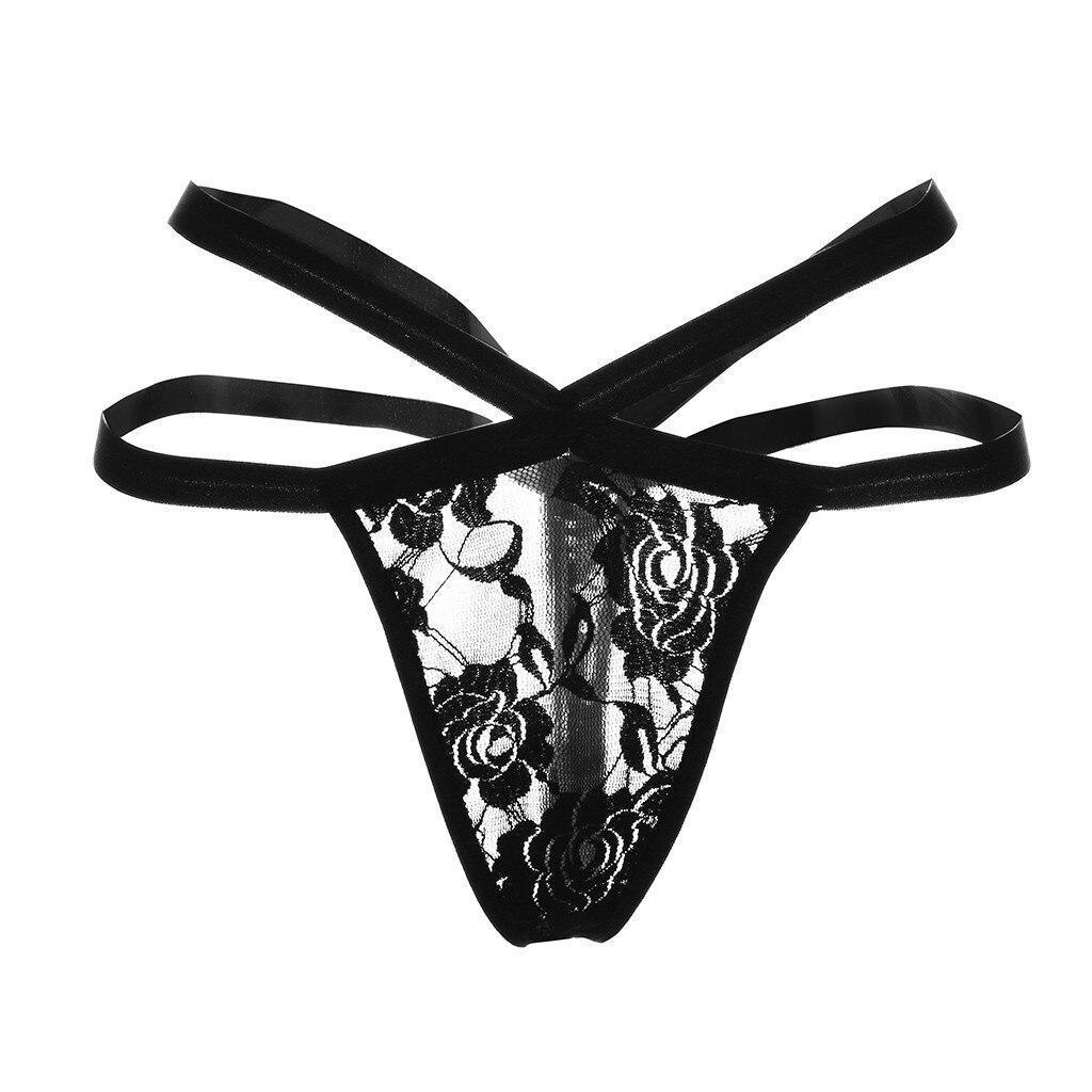 Sex Briefs Temptation Women Underwear Panties string Thongs Underpant Sexy Lingerie Hollow G-string Mesh Thong