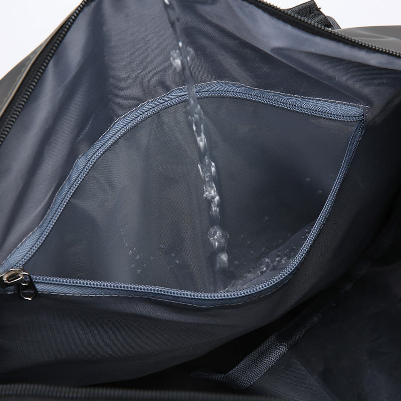 New Large Capacity Unisex Travel Duffel Bag Waterproof Sports Fitness Handbag with Shoe Box Dry Wet Separation Swimming Bags