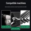 12-Point Star Pneumatic Air Gun Socket 1/2" Drive Quick Wrench Flower-Shaped Head.