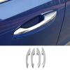 DX Chrome Steel Outside Door Handle Cover Trim 4PCS For Cadillac CT5 -