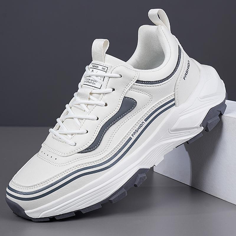 

Модные кроссовки Мужская модельная обувь Ретро Мужская кожаная Деловая Мужская обувь в стиле барокко Повседневная уличная Мужская обувь Оксфорды 38 белый