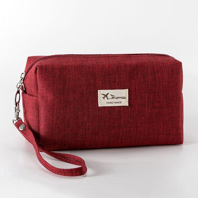 Borsa per Trucco da Viaggio Portatile di Grande Capacità, Necessaire Impermeabile, Scatola Porta Trucco Portatile a Mano