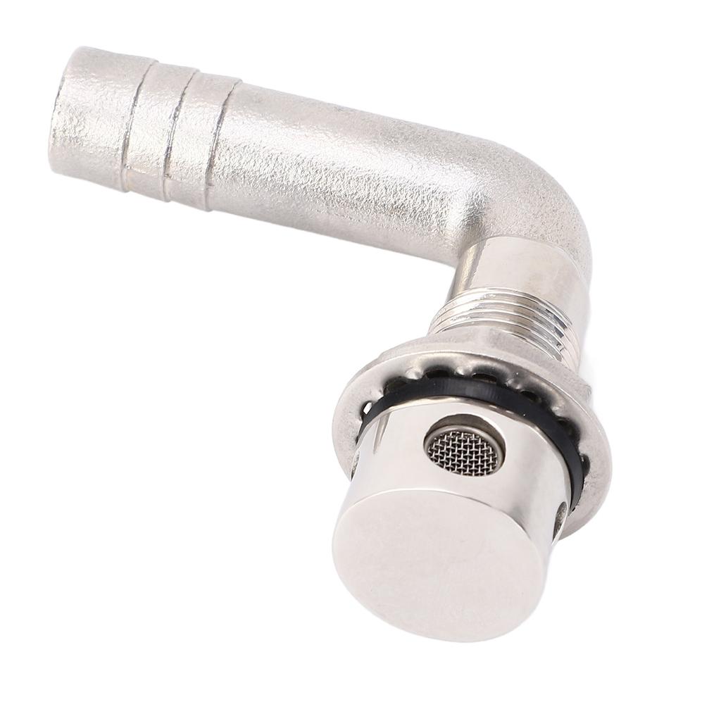 Boat Fuel Gas Tank Vent Professional 316 Stainless Steel 16mm Elbow Design Marine Boat Fuel Tank Vent for Ships Yachts