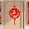 1PC Decorations Ceremony Tassel Hang Blessing Red Spring Festival New Year Traditional Festive Atmosphere Brightly Colored