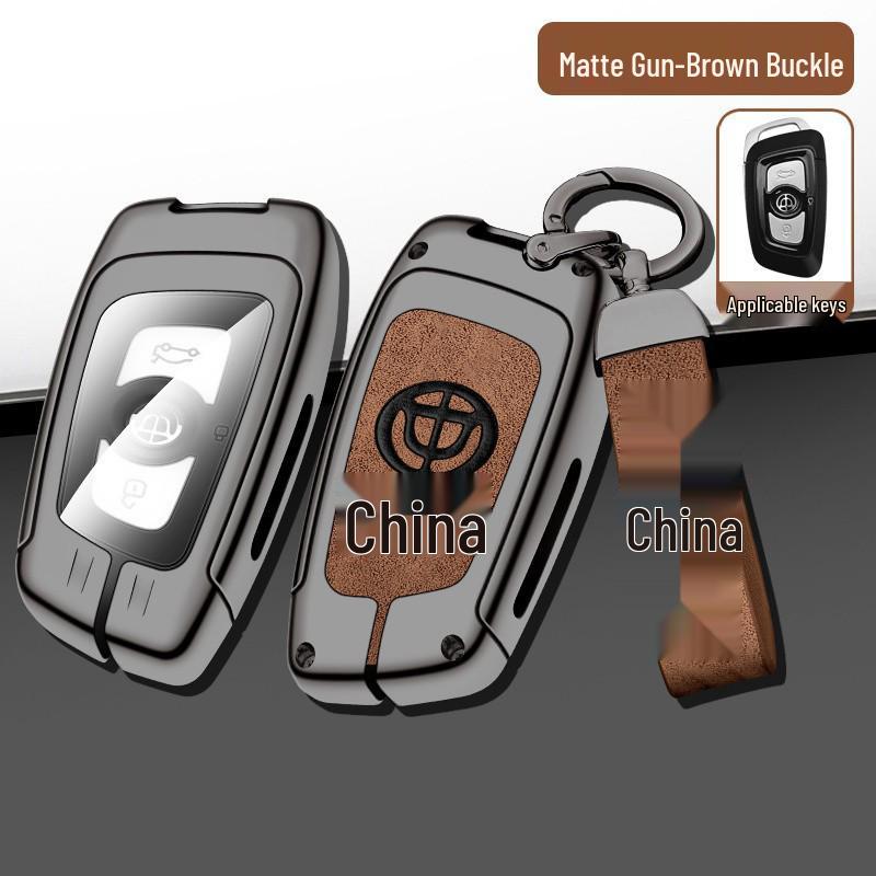 Zhonghua Key Shell Cover with Multifunctional Car Keychain and Storage