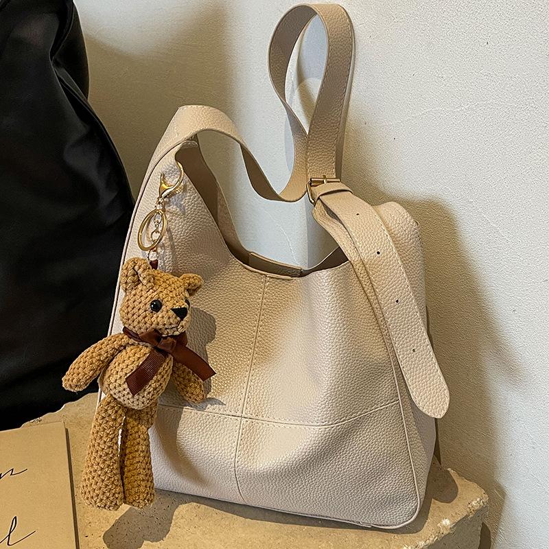 Large Capacity Commuting Bag Women's New Retro Tote Bag Women Ins Fashionable Versatile One-shoulder Handbag Women