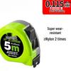Hongdi 69-Model Tape Measure, High Precision, Nylon, Wear-Resistant, 5/10 Meter for Woodworking & Household Use.