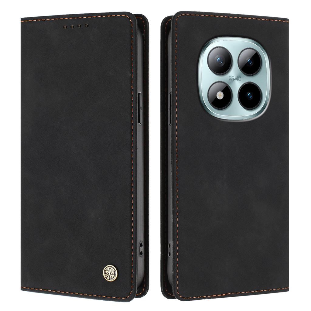 QIALINO For Huawei Mate 80/Mate 80 Pro Case View Window Genuine Cow Leather Flip Phone Cover with