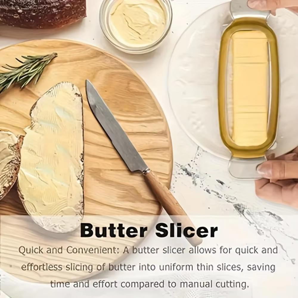 Stainless Steel Cheese Slicer Convenient and Fast Thickness Butter Cutter Foie Gras Buttery Cheese Ham Divider Tools