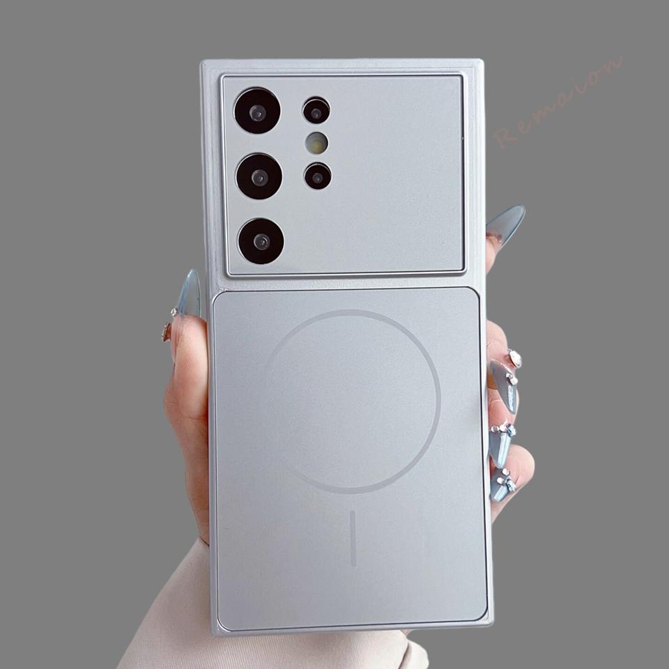 Official Corning Glass Magnetic Case for Samsung Galaxy S26 S2 S24 Ultra S24 S23 S2 S26 Ultra Plus  Protector Cover