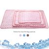 5 sizes Cool Ice Silk Cushion Cold Bed Mattress Dog Cat Sleeping Pad Pet Cooling Mat