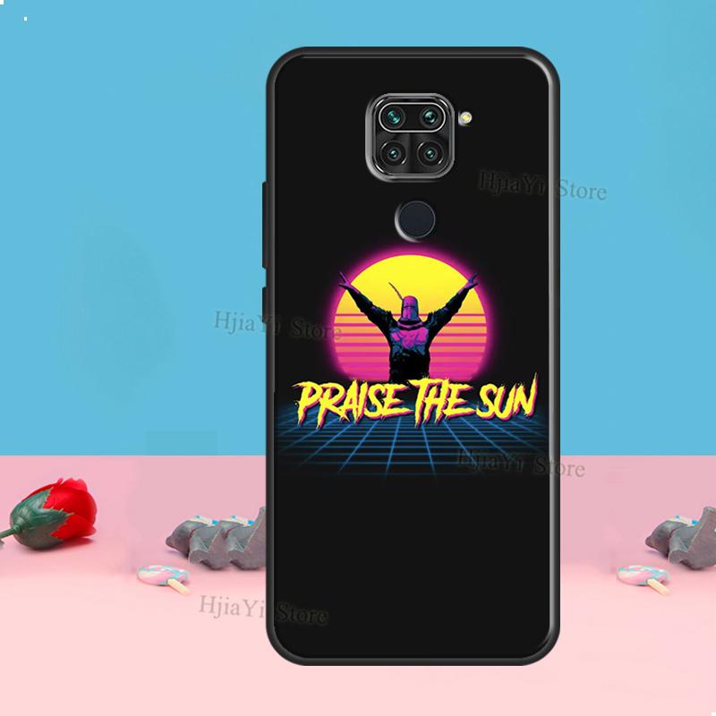 Praise the Sun Dark Souls Case For Redmi Note 8 9 10 11 12 Pro Plus 10S 11S 12S Cover For Redmi 9C 10A 10C 12C Coque