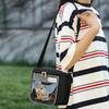 Clear View Hamster Travel Carrier Portable Pet Backpack Pet Carrying Box Hamster Carry Bag  Outdoor