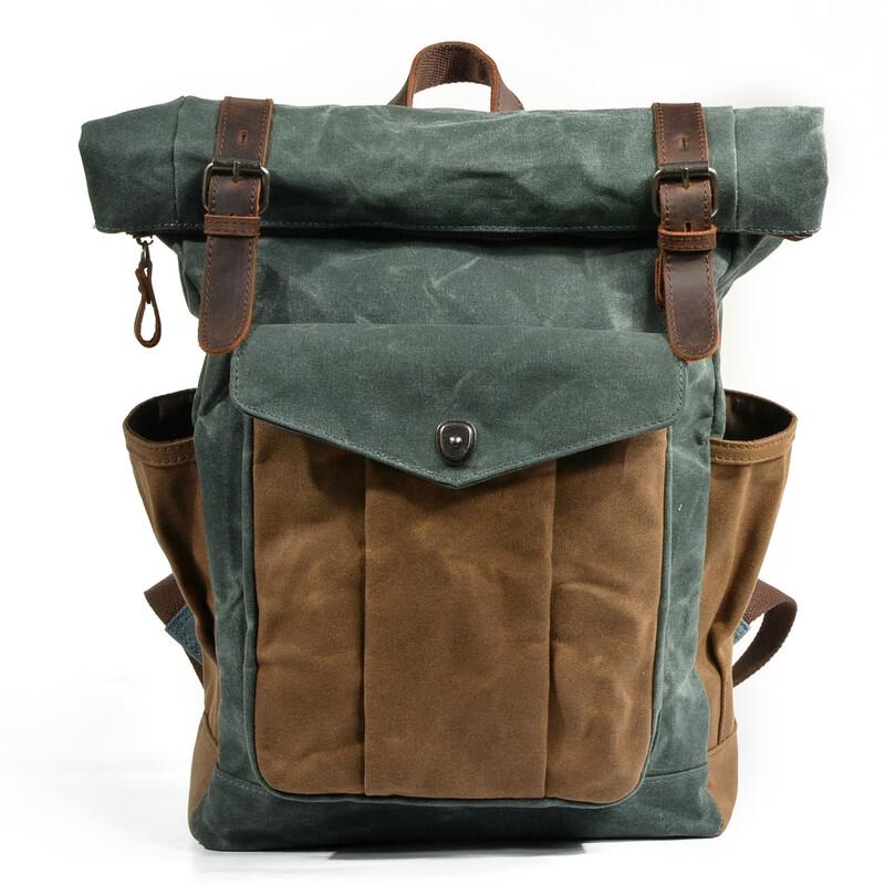 Lishin Vintage Leinwand Rucksack