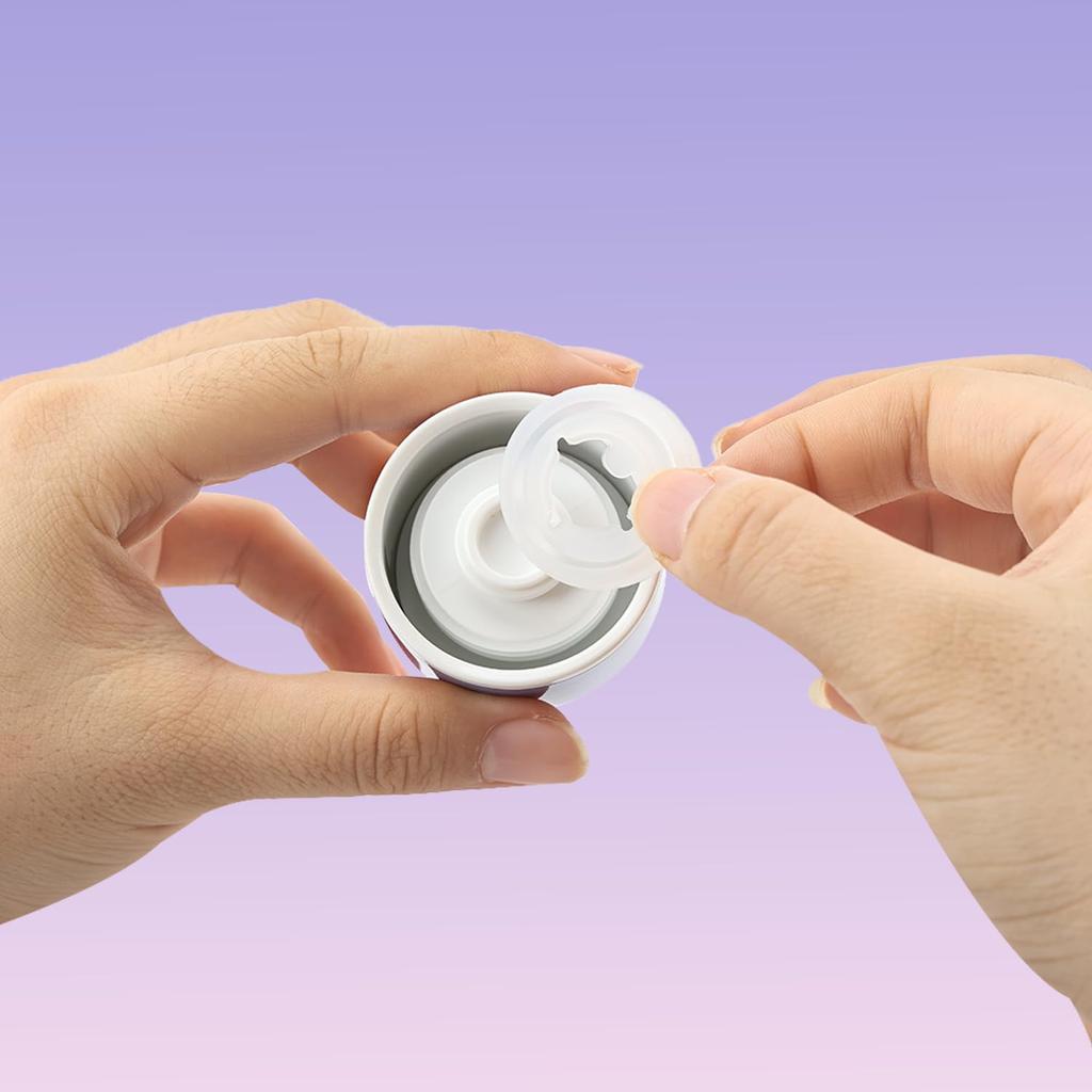 SANTECO Vacuum Insulated Pocket Lightweight and Keeps Hot or Vacuum Insulated Portable Mini Size Fits in Small Bags Mug, 150ml, Compact, Cold,