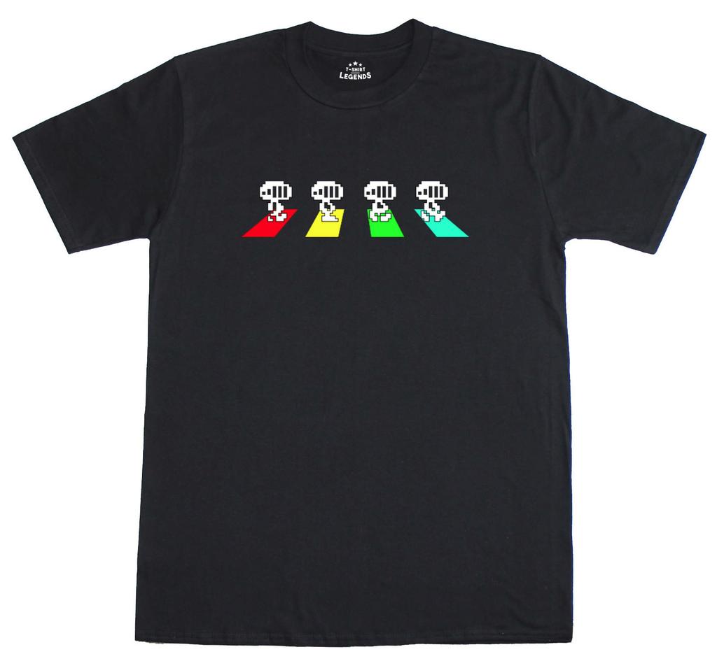 Magic Knight Finders Keepers 8 Bit Abbey Road Spectrum 48k C64 Retro T-Shirt