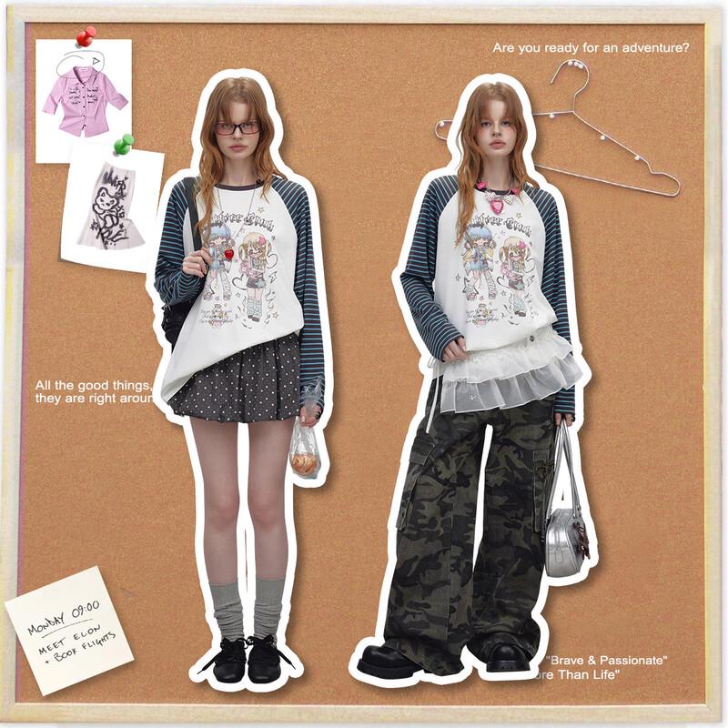 UNIFREE 'Suffocating Nightmare' Retro Anime T-shirt