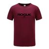 Rogue Fitness Custom Print T-Shirt for Casual Crew Neck Short-Sleeve  Fashion Summer T-Shirts Tops Regular and Oversize Te